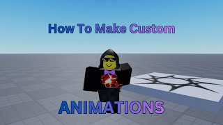 Custom Roblox Animations tutorial thumbnail