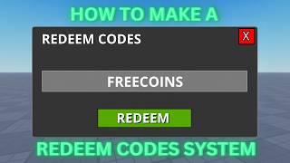 Redeem Codes System tutorial thumbnail